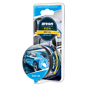 Aromatizante Areon Ken New Car 40ml - Fragrância de Carro Novo REF:1577