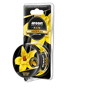 Aromatizante Areon Ken Vanilla Black - Fragrância Sofisticada REF:1579