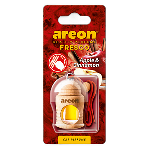 Areon Madeira Maçã e Canela | Aromatizante Premium de Madeira - Sofisticação Perfumada REF:1581