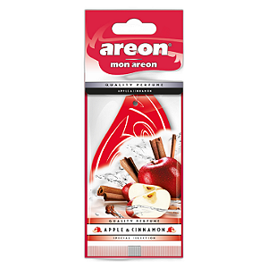 Areon Papel Apple & Cinnamon Aromatizante - Fragrância Sofisticada REF:1600