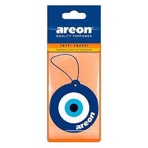 Areon Papel Blue Eye Tutti Frutti | Aromatizante Vibrante para Carros e Pequenos Espaços | Perfume Frutado e Alegre | REF:5803