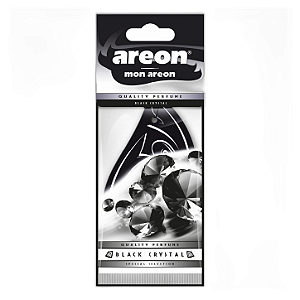 Areon Papel Mon Black Crystal - Aromatizante Premium Duradouro REF:1601