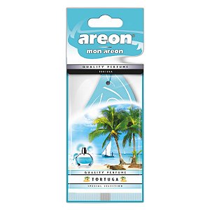 Areon Papel Mon Tortuga | Aromatizante com Fragrância Exótica e Sofisticada | Perfume de Longa Duração | REF:1619