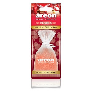 Areon Pearls Apple & Cinnamon | Aromatizante Sofisticado para Pequenos Ambientes | Aconchego e Perfume Duradouro | REF:6017