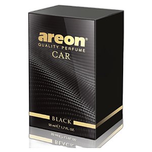 Areon Perfume Vidro 50ml Black | Aromatizante Premium para Veículos | Luxo e Perfume Duradouro | REF:1627