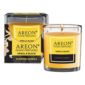 Areon Vela Perfumada 120g – Black Vanilla | Fragrância Sofisticada e Atmosfera Aconchegante | REF:6108
