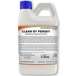 Spartan Clean By Peroxy 2L | Limpa e Neutraliza Odores com Peróxido de Hidrogênio | Rendimento Superior | REF:6076