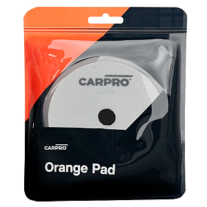 Boina CarPro Orange Pad Refino 6" | Polimento Médio e Controle Eficaz | REF:4865