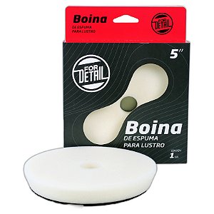 FORDETAIL BOINA ESPUMA 6POL LUSTRO - BRANCA   REF: 6056