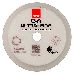 RUPES BOINA ESPUMA 5POL LUSTRO BRANCA - Lustro Final e Brilho Impecável | Para Politriz Roto Orbital | REF:4961