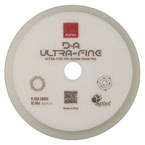 RUPES BOINA ESPUMA 6POL LUSTRO BRANCA - Acabamento Ultra Brilhante | Ideal para Pinturas Sensíveis e Ceras | REF:4962