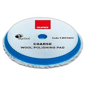 RUPES Boina de Lã Azul 6” | Corte Agressivo e Alta Performance para Polimento Profundo | REF: 2754