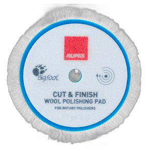 RUPES Boina de Lã 6" Rotativa | Corte e Acabamento Superior | Compatível com Politrizes de Baixa Velocidade | REF:4965