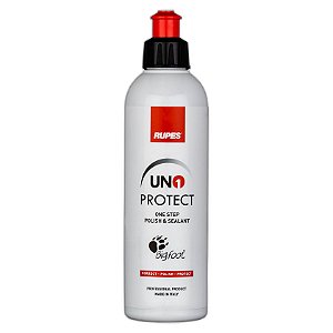 RUPES UNO PROTECT 250ML | Composto All-in-One | Polidor, Lustro e Proteção de até 90 Dias | REF:4953