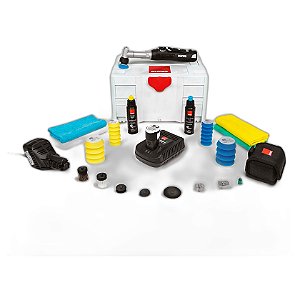 RUPES Kit iBrid Nano Long Neck | Politriz Híbrida Compacta com Acessórios Completos | Mobilidade Total | REF: 2774