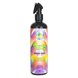 EasyTech Candy Wax 500ml | Cera Líquida com SiO₂, Brilho Espelhado, Hidrorrepelência e Proteção UV para Pintura e Vidros | REF: 5646