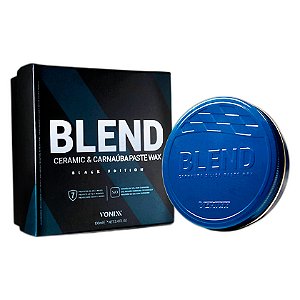 Vonixx Cera Pasta Blend Black 100ml | Brilho Intenso e Proteção Cerâmica para Veículos Escuros | REF:3145
