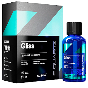 CQuartz Gliss 50ml | Revestimento Cerâmico Hidrofóbico e Brilhante | Durabilidade de 12 Meses | REF:1791