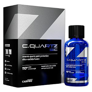 CarPro CQuartz SiC 50ml | Revestimento Cerâmico para Pintura | Alta Resistência Química e Brilho Intenso | REF:5388