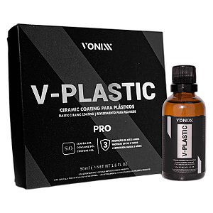 Vonixx V-Plastic Pro 50ml | Renovação e Proteção UV para Plásticos e Borrachas | REF:3238