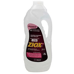 Shampoo ZIOX 2L Alcance – Super Concentrado 1:100, pH Neutro, Sem Sal e Com Alta Eficiência Profissional | REF: 6313