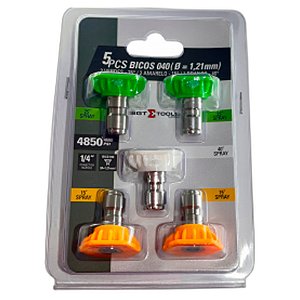 SIGMA JOGO 05 BICOS 1,21MM (15º, 25º, 40º) - 040 REF:6366