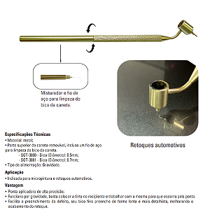 SIGMA CANETA MICROPINTURA 0,7MM - SGT3861 REF: 6402