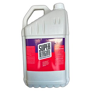 Super Detergente Desengraxante 5L | Limpeza Pesada e Alta Diluição | REF:6508
