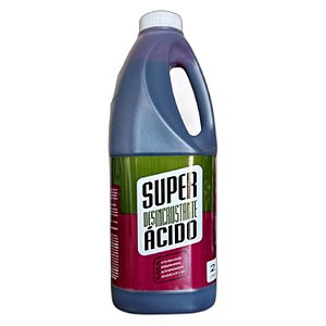 Super Desincrustante Ácido 2L | Limpeza de Incrustações Minerais e Gorduras | REF:6534