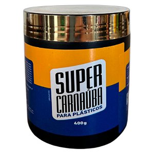 Super Carnaúba para Plásticos 400g | Restauração e Proteção Durável | REF:6560