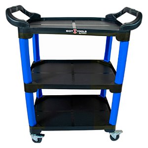 SIGMA CARRINHO 3 BANDEJAS AZUL REF: 6541