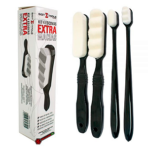 SIGMA KIT 4 ESCOVAS EXTRA MACIAS REF: 6554