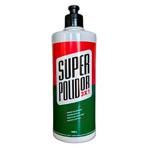 Super Polidor 3x1 com Proteção 500ml | Polimento, Lustro e Proteção | REF:6557