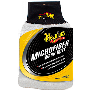 MEGUIARS LUVA MICROFIBER WASH MITT - X3002 REF:6770
