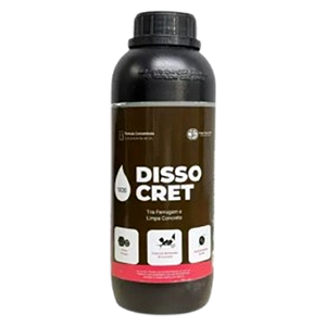 Disso Cret 1L - Removedor de Ferrugem e Limpador de Concreto com Ação Profunda e Diluição 1:20 | REF: 6991
