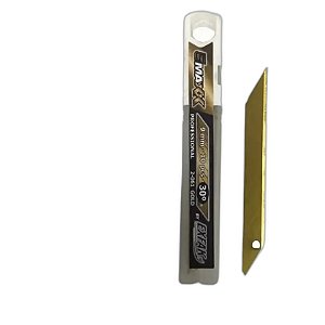 EXFAK LAMINA PARA ESTILETE ACO CARBONO GOLD 10UN - 2-061 30 REF:7062