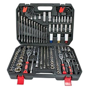 SIGMA JOGO DE FERRAMENTAS CRV MASTER 178 PECAS - 0699940001 REF:7044