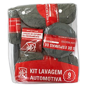SIGMA KIT LAVAGEM AUTOMOTIVA  9 PECAS REF:6434