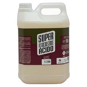 SUPER DESINCRUSTANTE ACIDO 5L INCOLOR - 1:200 REF:6883