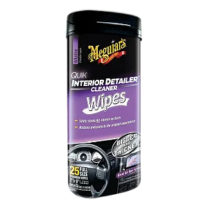 MEGUIARS QUIK INTERIOR DETAILER WIPES REF:6844