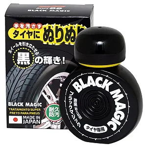 SOFT99 BLACK MAGIC 150ML - SUPER PRETO P/ PNEUS