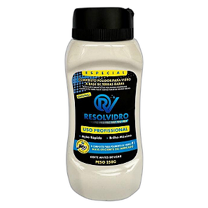 Resolvidro Composto Líquido 250g - Polidor de Vidros Avançado REF:7185