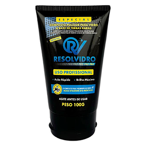 Polidor de Vidros Resolvidro Composto Líquido 100g - Clareza Extrema REF:7184