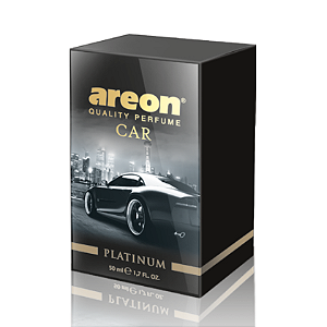 Areon Perfume Vidro 50ml Platinum - Aromatizante Premium REF:1630