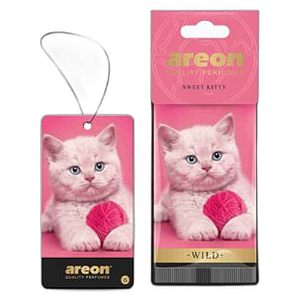 Aromatizante Areon Wild Sweet Kitty 7232 - Aroma Irresistível e Elimina Odores REF:7232