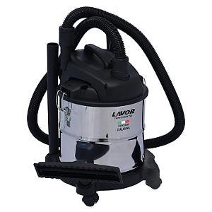 Aspirador Lavor Turbo Inox 20L PO/Líquido 220V - Limpeza Imbatível REF:7236