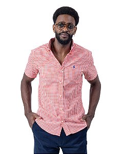 Camisa Ralph Lauren Manga Curta Xadrez
