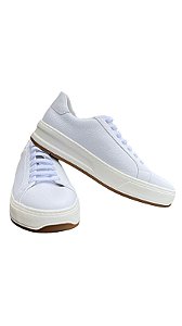 Sneaker Floater Cadarço Elástico White