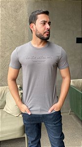 Camiseta Pima Ellus Limited Edition Cinza