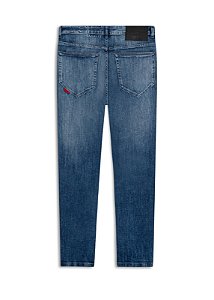 Calça Ellus Masculina Comfort Skinny 1843 Lav. Médio